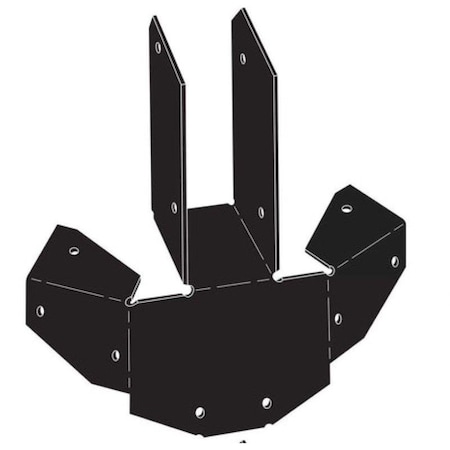 Simpson Strong-Tie Simpson Strong Tie Outdoor Accents Gazebo Tie for 2x Rafter and Top Plate to Post APGT2